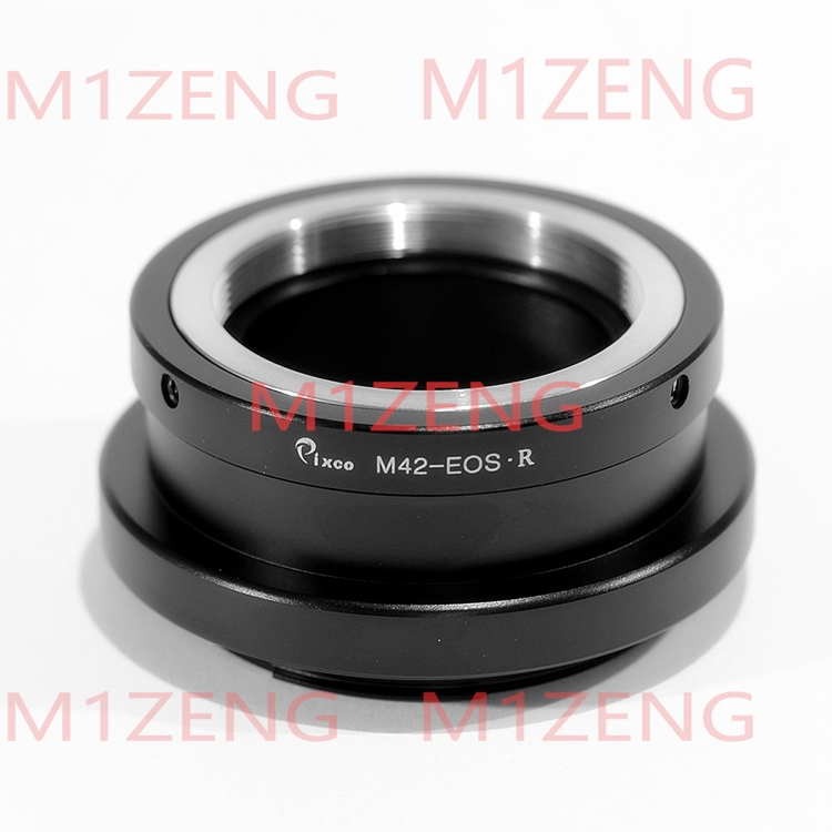Canon Camera Eos R8 - M42-EOSR Adapterring für M42 42-mm-Mount-Objektiv auf