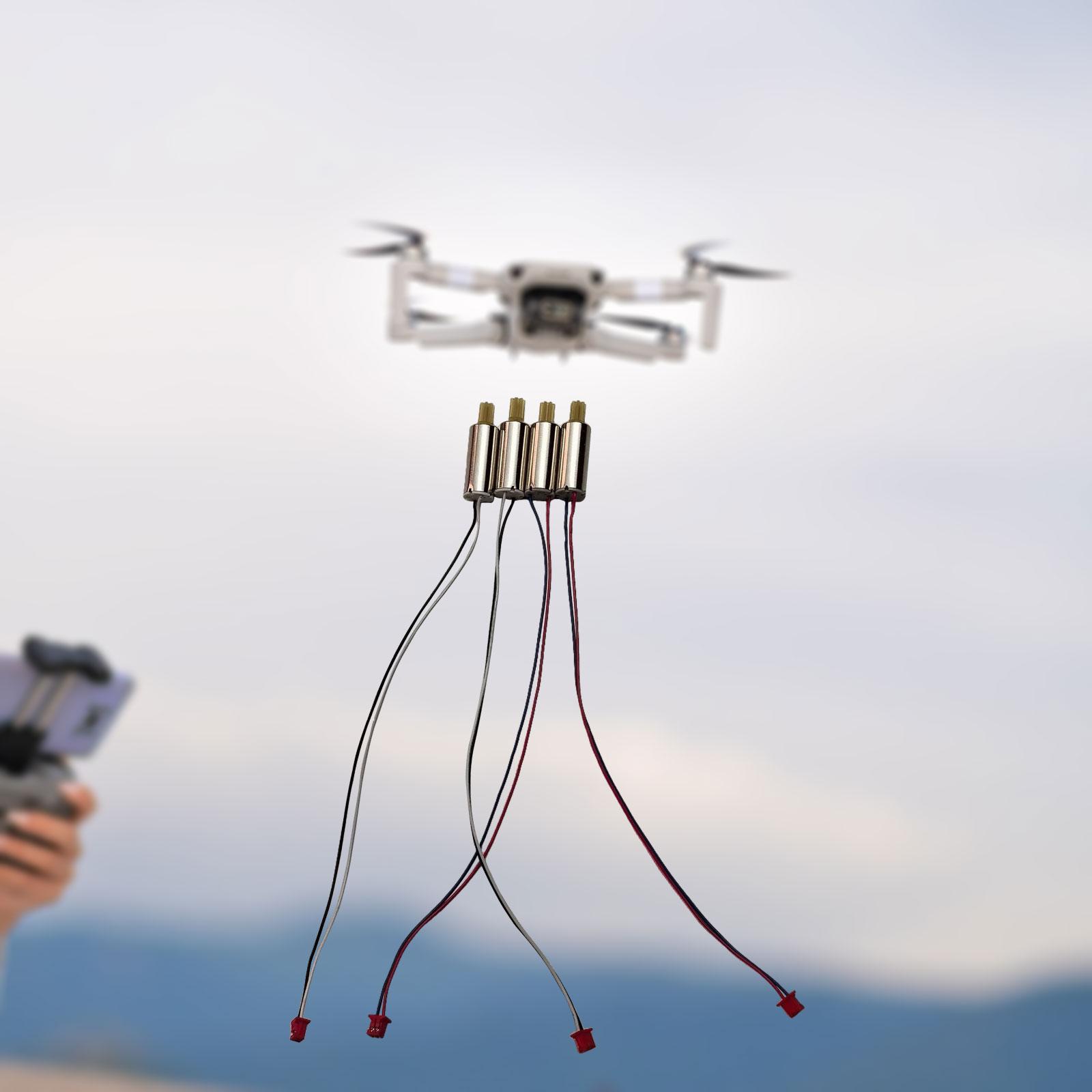 Drone Camera Hd - 4 Stück RC-Drohnen-Motorkomponenten RC-Drohnen-Ersatzteile für E88Pro,