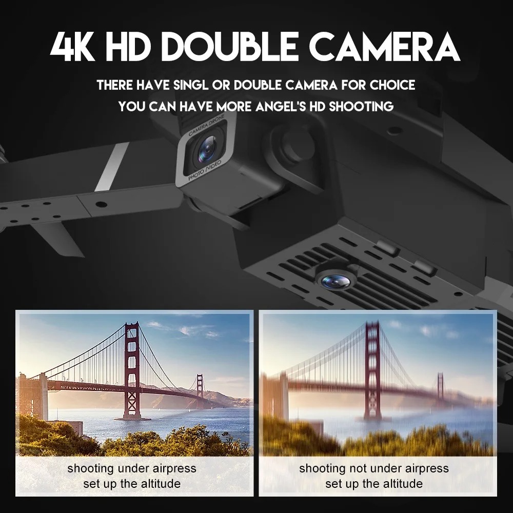 RC-Drohne Neu E88Pro 4K Profes – Drone Camera Wide Angle Bewertung und Preis