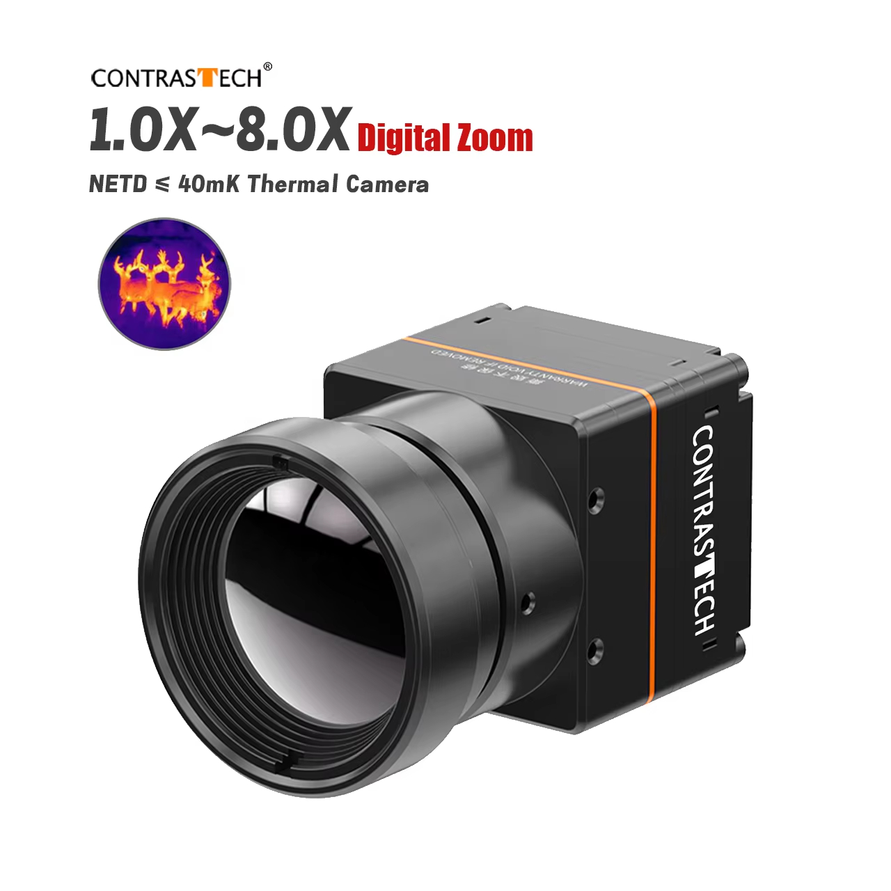 1-8X Digitalzoom 640x512 Wärme – Drone Camera Thermal Bewertung und Preis