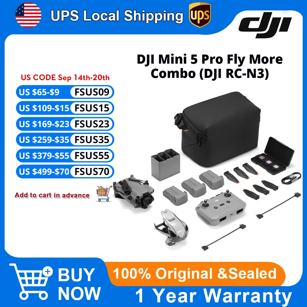 DJI Mini 5 Pro Fly More Combo  – Drone Camera Vlog Bewertung und Preis